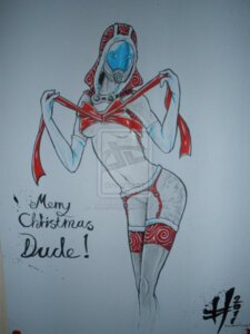 Rating: Questionable Score: 0 Tags: azurareegan christmas english female gift lingerie mass_effect quarian rule34 tagme tali'zorah_nar_rayya User: bunchy7s