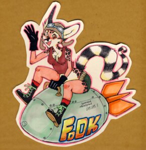 Rating: Safe Score: 0 Tags: 5_fingers anthro bassariscus bomb boots brown_eyes character_badge_(artwork) clothed clothing combat_boots e621 explosives eyewear fangs female fingers fook footwear full-length_portrait fur gloves goggles handwear hi_res legwear long_tail mammal markings on_explosive opiumrevolution outline portrait procyonid ring-tailed_cat shoes smile socks solo spots spotted_body spotted_fur striped_body striped_fur stripes tail teeth traditional_media_(artwork) User: bunchy7s Rating: Safe Score: 0 Tags: 5_fingers anthro bassariscus bomb boots brown_eyes character_badge_(artwork) clothed clothing combat_boots e621 explosives eyewear fangs female fingers fook footwear full-length_portrait fur gloves goggles handwear hi_res legwear long_tail mammal markings on_explosive opiumrevolution outline portrait procyonid ring-tailed_cat shoes smile socks solo spots spotted_body spotted_fur striped_body striped_fur stripes tail teeth traditional_media_(artwork) User: bunchy7s
