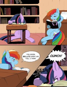 Rating: Safe Score: 0 Tags: blue_body blue_feathers blue_fur comic cutie_mark digital_media_(artwork) duo e621 english_text equid equine feathered_wings feathers female feral friendship_is_magic fur hair hasbro horn jobo37 kevinsano mammal multicolored_hair multicolored_tail my_little_pony mythological_creature mythological_equine mythology pegasus purple_body purple_fur purple_hair rainbow_dash_(mlp) rainbow_hair rainbow_tail tail text third-party_edit twilight_sparkle_(mlp) two_tone_hair unicorn wings User: bunchy7s