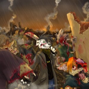 Rating: Explicit Score: 0 Tags: 1:1 4_fingers action_scene anthro black_hair blood blood_on_arm blood_on_clothing blood_on_face blood_on_object blood_on_tail blood_on_weapon bodily_fluids bone bovid bovine brain canid canine canis cattle clothed clothing coat dalmatian decapitation dismemberment domestic_cat domestic_dog e621 ear_piercing felid feline felis fingerless_gloves fingers fully_clothed fur gloves gore green_eyes grey_body grey_fur group guts hair handwear headless intestines long_tongue male mammal melee_weapon notched_ear orange_hair organs piercing raining red_eyes rib_cage ribs ruins scarf shirt short_hair smile smoke standing sword t-shirt teeth tongue topwear torn_clothing undead unknown_artist weapon white_body white_fur wounded zombie User: bunchy7s