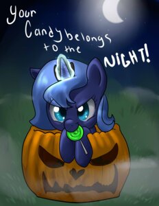 Rating: Safe Score: 0 Tags: 2013 absurd_res blue_eyes blue_hair candy crown dessert dialogue e621 english_text equid equine female feral food friendship_is_magic fruit glowing grass hair hasbro headgear hi_res horn jack-o'-lantern lollipop magic mammal moon my_little_pony mythological_creature mythological_equine mythology night outside plant pon3splash princess_luna_(mlp) pumpkin solo sparkles star text unicorn young young_feral User: bunchy7s