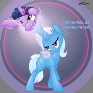 Rating: Questionable Score: 0 Tags: 1:1 2014 absurd_res alternate_species attribute_theft blue_body blue_feathers blue_fur cutie_mark dialogue duo e621 english_text equid equine feathered_wings feathers female female/female feral friendship_is_magic fur hair half-closed_eyes hasbro hi_res horn horn_fetish horn_play horn_vore mammal multicolored_hair my_little_pony mythological_creature mythological_equine mythology narrowed_eyes one_eye_closed pedrohspacewolfy purple_body purple_eyes purple_fur purple_hair standing text trixie_(mlp) twilight_sparkle_(mlp) two_tone_hair unicorn vore what winged_unicorn wings User: bunchy7s