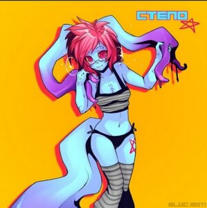 Rating: Safe Score: 0 Tags: animal_humanoid big_eyes blush breasts clothed clothing cteno ctenophorae e621 ear_piercing equid equine eyewear female glasses hair horse humanoid leg_warmers legwear low_res mammal multicolored_hair piercing pony ribbons short_hair skimpy small_breasts smile solo star stripes tail tattoo unknown_artist User: bunchy7s