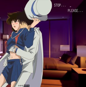 Rating: Explicit Score: 0 Tags: 1boy 1girls aoko_nakamori blushing cape female hat holding_hat kaito_kuroba kaitou_kid kissing_neck lifting_shirt magic_kaito male male/female rule34 school_uniform schoolgirl skirt tagme thong_peek white_suit User: bunchy7s