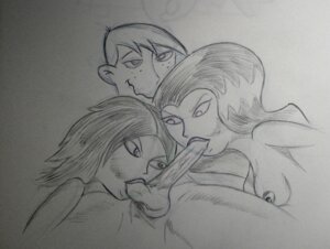 Rating: Explicit Score: 0 Tags: amelia_(kim_possible) bonnie_rockwaller disney disney_channel fellatio female human kim_possible male monochrome oral penis ron_stoppable rule34 straight straight_hair tagme yumibow User: bunchy7s