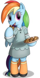 Rating: Safe Score: 0 Tags: anthro blue_body blue_feathers blue_fur clothing dress e621 equid equine feathered_wings feathers female footwear friendship_is_magic fur hair hasbro legwear long_hair looking_at_viewer mammal multicolored_hair my_little_pony mythological_creature mythological_equine mythology open_mouth pegasus purple_eyes rainbow_dash_(mlp) rainbow_hair sherbet socks solo tail tg-0 wings User: bunchy7s