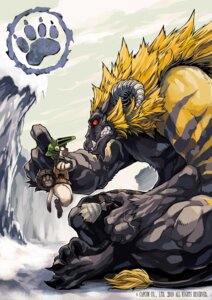 Rating: Safe Score: 0 Tags: 2012 3_toes ambiguous_gender annoyed armor capcom claws clothing crossed_arms duo e621 english_text eye_contact fangs feet felid felyne feral footprint fur hair headgear helmet hi_res horn keg looking_at_another lynian mammal monster_hunter outside pawprint paws primatius rajang red_eyes ryuta sharp_teeth size_difference snow tail teeth text toe_claws toes vein User: bunchy7s