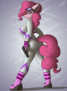 Rating: Safe Score: 0 Tags: 2014 abstract_background absurd_res anthro anthrofied biped blue_eyes bodysuit butt clothing e621 earth_pony equid equine eyewear female fili-second_(mlp) fingerless_gloves friendship_is_magic fur gloves goggles gun hair handgun handwear hasbro hi_res holding_gun holding_object holding_ranged_weapon holding_weapon horse looking_at_viewer mammal my_little_pony pink_body pink_fur pink_hair pinkie_pie_(mlp) pistol pony pose power_ponies_(mlp) ranged_weapon simple_background skinsuit skipsy smile solo standing superhero tail tight_clothing weapon User: bunchy7s