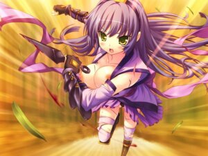 Rating: Explicit Score: 0 Tags: 1girls breasts cg cuts female kunai kunoichi kunoichi_ga_iku large_breasts long_hair ninja purple_hair rule34 topless torn_clothes yellow_eyes User: bunchy7s