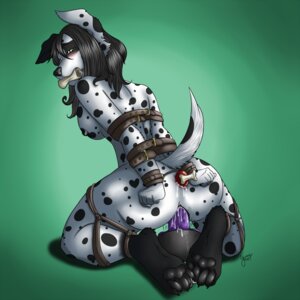 Rating: Explicit Score: 0 Tags: 1:1 anal anal_masturbation anal_penetration anthro anus bdsm bondage bound breasts canid canine canis cyiakanami dalmatian dildo dildo_sitting domestic_dog dottie_barkin double_penetration e621 feet female genitals green_eyes hi_res hindpaw looking_back mammal masturbation nipples nude paws penetration plantigrade sex_toy solo submissive submissive_female tail toying_self vaginal vaginal_masturbation vulva User: bunchy7s