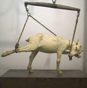 Rating: Safe Score: 0 Tags: 2006 ambiguous_gender beth_cavener_stichter bovid caprine e621 feral goat grandfathered_content mammal photography_(artwork) real sculpture sculpture_(artwork) solo statue traditional_media_(artwork) User: bunchy7s