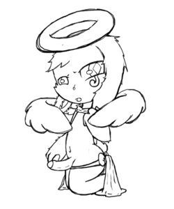 Rating: Explicit Score: 0 Tags: 5:6 angel e621 erection feathered_wings feathers genitals halo kneeling lagomorph looking_at_viewer male mammal monochrome open_mouth penis sketch skvader solo unfinished wings xxmysteryxx User: bunchy7s
