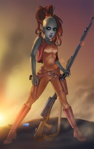 Rating: Questionable Score: 0 Tags: 1girls aurra_sing clothed clothing female female_focus female_only miravi rule34 standing star_wars User: bunchy7s