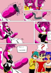 Rating: Explicit Score: 0 Tags: 2013 anthro big_penis blue_hair blush clothing cock_vore comic dialogue e621 english_text erection eyes_closed eyewear female genitals glasses green_hair group gynomorph hair hi_res huge_penis hyper hyper_genitalia hyper_penis inside_balls intersex lady_drasami maleabel penetration penile penis purple_hair question_mark text trash urethral urethral_penetration vacuum_penis vore User: bunchy7s
