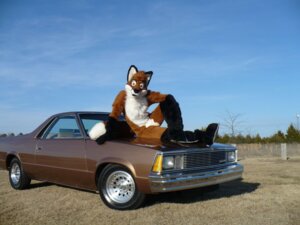 Rating: Safe Score: 0 Tags: 4:3 anthro canid canine car car_hood_pose chevrolet chevrolet_el_camino clothing cloud costume e621 footwear fox fursuit general_motors grandfathered_content jimdalefox looking_at_viewer male mammal mixed_media nature on_hood outside photo_background photography_(artwork) plant pose real sandals shoes sky solo tail tree unknown_artist vehicle wallpaper wood yellow_eyes User: bunchy7s