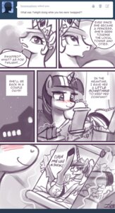 Rating: Questionable Score: 0 Tags: 2013 ask_blog blush comic cutie_mark dialogue e621 english_text equid equine eyewear feathered_wings feathers female feral friendship_is_magic fur glasses hair happy hasbro horn john_joseco mammal monochrome my_little_pony mythological_creature mythological_equine mythology princess princess_celestia_(mlp) royalty smile text tumblr twilight_sparkle_(mlp) winged_unicorn wings User: bunchy7s Rating: Questionable Score: 0 Tags: 2013 ask_blog blush comic cutie_mark dialogue e621 english_text equid equine eyewear feathered_wings feathers female feral friendship_is_magic fur glasses hair happy hasbro horn john_joseco mammal monochrome my_little_pony mythological_creature mythological_equine mythology princess princess_celestia_(mlp) royalty smile text tumblr twilight_sparkle_(mlp) winged_unicorn wings User: bunchy7s