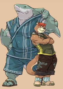 Rating: Safe Score: 0 Tags: 5_fingers anthro aquatic bottomwear brown_body brown_fur clothed clothing crossed_arms dandoo duo e621 eyes_closed fingers fish fist flip_flops footwear fully_clothed fur great_white_shark hair hand_on_hip legwear looking_aside looking_at_viewer mackerel_shark male mammal mustelid otter pants red_hair rolled_up_sleeves sandals shark shoes short_hair shorts socks standing tail whiskers white_shark User: bunchy7s Rating: Safe Score: 0 Tags: 5_fingers anthro aquatic bottomwear brown_body brown_fur clothed clothing crossed_arms dandoo duo e621 eyes_closed fingers fish fist flip_flops footwear fully_clothed fur great_white_shark hair hand_on_hip legwear looking_aside looking_at_viewer mackerel_shark male mammal mustelid otter pants red_hair rolled_up_sleeves sandals shark shoes short_hair shorts socks standing tail whiskers white_shark User: bunchy7s