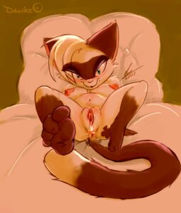 Rating: Explicit Score: 0 Tags: anthro bed bodily_fluids breasts dawkz domestic_cat e621 feet felid feline felis female furniture genital_fluids genitals hindpaw inside mammal nipples nude on_bed paws presenting solo tail vaginal_fluids vulva wet User: bunchy7s
