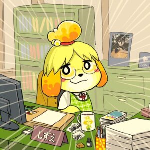 Rating: Safe Score: 0 Tags: abekawa animal_crossing anthro beverage blush canid canine canis clothed clothed_anthro clothed_female clothing coffee coffee_mug computer desk domestic_dog e621 electronics eyewear female female_anthro food furniture glasses isabelle_(animal_crossing) looking_at_viewer mammal meme nintendo shih_tzu solo table toy_dog User: bunchy7s