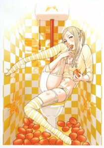 Rating: Questionable Score: 0 Tags: blonde_hair checkered cream eating female food footwear fruit garters highres kozaki_yuusuke legs mango midriff navel no_more_heroes no_shoes panties rule34 sexually_suggestive socks star striped striped_legwear striped_socks striped_thighhighs suda_51 sylvia_christel thighhighs toilet tongue underwear User: bunchy7s