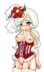 Rating: Explicit Score: 0 Tags: 1girls breasts breasts_apart charlotte_(pop'n_music) cleft_of_venus corset cowboy_shot facing_viewer female functionally_nude_female garter_straps green_hair legs_together lingerie_only looking_at_viewer pop'n_music pussy rule34 simple_background small_breasts solo standing tagme thighhighs white_background User: bunchy7s