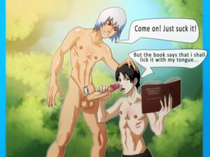 Rating: Explicit Score: 0 Tags: 2boys anma book dialogue fellatio foreskin fully_retracted_foreskin gay hozuki_suigetsu male male/male male_only naruto naruto_(series) nude oral oral_sex penis retracted_foreskin rule34 sai sex straight_hair uncensored uncircumcised yaoi User: bunchy7s