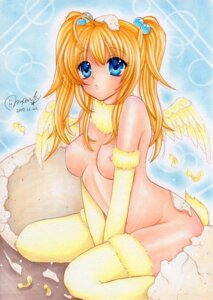 Rating: Explicit Score: 0 Tags: blonde_hair blue_eyes blush breasts egg female highres huge_eyes large_breasts long_hair mocomoco_party nipples original pointy_chin rule34 solo tail tied_hair twintails wings User: bunchy7s