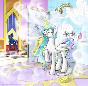 Rating: Safe Score: 0 Tags: cutie_mark duo e621 equid equine feathered_wings feathers female feral friendship_is_magic hasbro hi_res horn mammal muffinshire my_little_pony mythological_creature mythological_equine mythology princess princess_celestia_(mlp) princess_luna_(mlp) quadruped royalty shower tail text url winged_unicorn wings User: bunchy7s