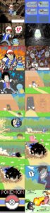 Rating: Safe Score: 0 Tags: absurd_res ambiguous_gender ash_ketchum bat clothing comic duo_focus e621 elemental_creature english_text exclamation_point feathered_wings feathers female feral fire gary_oak generation_1_pokemon geodude group growlithe hat headgear headwear hi_res human humor long_image male mammal meme mineral_fauna nintendo oddish onix pidgey pokemon pokemon_(species) pokemon_trainer question_mark rock rock_creature slowpoke squirtle tall_image text the_truth trollface unknown_artist wings zubat User: bunchy7s