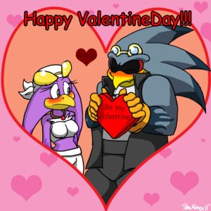 Rating: Safe Score: 0 Tags: 1:1 albatross anthro avian beak bird blue_eyes blush bottomwear chung_lang clothing duo e621 eyewear female gloves goggles grey_body handwear heart_symbol hirundinid holidays kerchief midriff oscine pants passerine procellariiform sega sonic_riders sonic_the_hedgehog_(series) storm_the_albatross sunglasses swallow_(bird) topwear valentine's_day vest wave_the_swallow User: bunchy7s