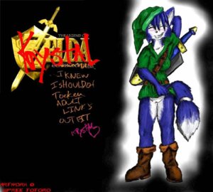 Rating: Explicit Score: 0 Tags: anthro blue_body blue_fur blue_hair bottomless canid canine clothed clothing e621 female fox fur genitals hair krystal_(star_fox) mammal nintendo solo star_fox tail the_legend_of_zelda unknown_artist vulva weapon white_body white_fur User: bunchy7s