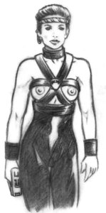 Rating: Explicit Score: 0 Tags: 1girls alien alien_girl alien_humanoid alien_look_like_human areolae bajoran_(species) breastless_clothes breasts breasts_apart breasts_exposed breasts_out cowboy_shot cropped_legs earlobe_ring exposed_breasts female female_only front_view high-heeled_jill humanoid intendant_kira kira_nerys looking_at_viewer monochrome monochrome_background pencil_sketch phaser rule34 science_fiction serious short_hair simple_background sketch small_breasts solo solo_female standing star_trek star_trek_deep_space_nine weapon white_background User: bunchy7s