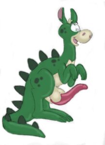 Rating: Explicit Score: 0 Tags: 2008 balls big_penis dinosaur e621 erection feet feral genitals green_body green_scales hanna-barbera hopparoo hoppy_(flintstones) hybrid lunarwolf male mammal marsupial nude open_mouth penis prehistoric_species reptile scales scalie side_view simple_background smile solo spots standing tail tan_body tan_scales the_flintstones white_background User: bunchy7s