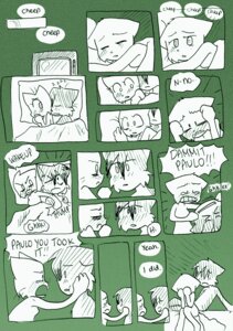 Rating: Questionable Score: 0 Tags: anthro bittersweet_candy_bowl breasts comic dialogue domestic_cat duo e621 english_text featureless_breasts felid feline felis female khao_manee lucy_(bcb) male mammal monochrome paulo_(bcb) somali_cat speech_bubble taeshi_(artist) text User: bunchy7s