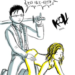 Rating: Explicit Score: 0 Tags: 1boy 1girls ambiguous_penetration claire_bennet cleavage closed_eyes doggy_style female frown glasses heroes hiro_nakamura japanese_text katana limited_palette male rule34 sex speech_bubble straight sword text translation_request white_background User: bunchy7s