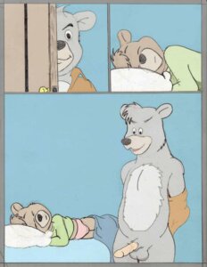 Rating: Explicit Score: 0 Tags: adult_on_child adult_on_young age_difference anthro balls baloo bear comic digital_media_(artwork) disney duo e621 erection eyes_closed genitals graphite_(artwork) imminent_rape imminent_sex kit_cloudkicker little_deer male mammal mixed_media nude penis sleeping sloth_bear talespin the_jungle_book traditional_media_(artwork) ursine young young_anthro User: bunchy7s