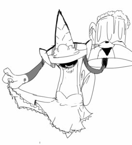 Rating: Safe Score: 0 Tags: aegislash animate_inanimate beer_mug blush bow_(feature) clothed clothing container cup curtsey e621 female front_view generation_6_pokemon greyscale holding_container holding_cup holding_object living_melee_weapon living_sword living_weapon maid_uniform melee_weapon monochrome nintendo not_furry pokemon pokemon_(species) shamelesss simple_background sketch solo sword uniform waist_bow weapon white_background User: bunchy7s