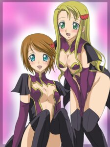 Rating: Explicit Score: 0 Tags: bent_over black_legwear black_thighhighs blonde_hair blue_eyes blush breasts brown_hair cleavage code_geass elbow_gloves female flat_chest gloves grausam_valkyrie_squadron green_eyes hair_ornament hairclip jpeg_artifacts liliana_vergamon long_hair marika_soresi multiple_females multiple_girls punchiki rule34 short_hair sitting thighhighs turtleneck valkyrie_(code_geass) User: bunchy7s