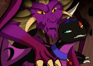 Rating: Questionable Score: 0 Tags: activision blue_eyes claws collar dragon duo e621 fan_character fantasyisland female green_eyes horn love male male/female malefor membrane_(anatomy) membranous_wings mythological_creature mythological_scalie mythology purple_body purple_skin scalie sex spyro_the_dragon standing teeth wings yellow_eyes yunaki User: bunchy7s