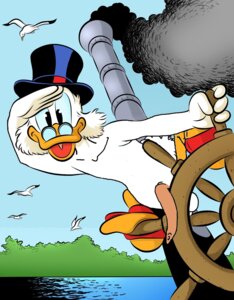 Rating: Explicit Score: 0 Tags: 2012 anatid anseriform anthro avian balls beak bird boat clothing disney duck e621 erection eyewear genitals glasses group gull hat headgear headwear hi_res lari larid male nude nude_edit penis scrooge_mcduck smoke solo_focus spats steamboat third-party_edit top_hat vehicle water watercraft yellowbird1 User: bunchy7s