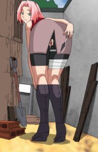 Rating: Explicit Score: 0 Tags: ass boots female female_only human knee_boots naruto naruto_(series) pink_hair rule34 sakura_haruno solo User: bunchy7s