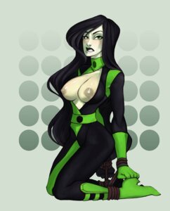 Rating: Explicit Score: 0 Tags: 1girls basedesire black_hair blush bodysuit bondage breasts clenched_teeth disney exposed_breasts female female_only green_eyes green_skin human human_only kim_possible kneeling long_hair nipples no_bra open_clothes rule34 shego solo tied_up User: bunchy7s