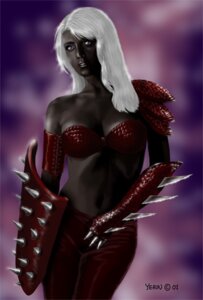 Rating: Questionable Score: 0 Tags: 2001 armor black_skin blue_eyes dark-skinned_female dark_elf dark_skin drow female female_only fighter rule34 shield solo warrior white_hair yerin User: bunchy7s Rating: Questionable Score: 0 Tags: 2001 armor black_skin blue_eyes dark-skinned_female dark_elf dark_skin drow female female_only fighter rule34 shield solo warrior white_hair yerin User: bunchy7s