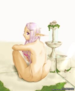 Rating: Questionable Score: 0 Tags: 1girls ass back breasts brushing copyright_request elf eyelashes female female_only fountain hairbrush long_ears long_hair looking_at_viewer looking_back nude pointy_ears purple_eyes purple_hair rule34 sideboob sitting small_breasts solo spread_legs text very_long_hair water watermark User: bunchy7s