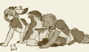Rating: Explicit Score: 0 Tags: 2012 3_toes all_fours allen_myriad anal anthro anthro_rimming_anthro antlers bear biped bottomwear bulge clothed clothing cookie_graham crossdressing digital_media_(artwork) dress duo e621 erection feet femboy fur hair hindpaw horn jackalope lagomorph licking looking_back maid_uniform male male/male male_rimming_male mammal monochrome mosa oral panties partially_clothed pattern_bottomwear pattern_clothing pattern_panties pattern_underwear paws penetration rimming sex striped_bottomwear striped_clothing striped_panties striped_underwear stripes tail toes tongue tongue_out underwear underwear_down uniform User: bunchy7s