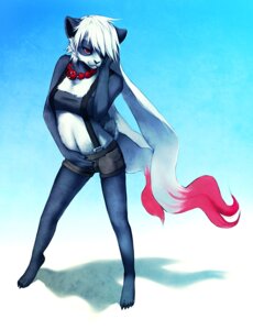 Rating: Safe Score: 0 Tags: 2011 anthro bear biped clothed clothing digital_media_(artwork) digital_painting_(artwork) e621 falvie female giant_panda hair jewelry mammal necklace painting_(artwork) red_eyes shalinka_(character) skimpy solo standing white_hair User: bunchy7s