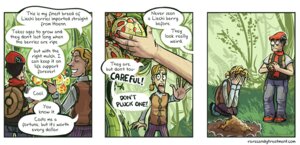 Rating: Safe Score: 0 Tags: 2011 berry black_text bodily_fluids bummerdude comic crying detailed_background dialogue digital_drawing_(artwork) digital_media_(artwork) dirt e621 english_text food fruit grandfathered_content grass human humor liechi_berry lucas_(pokemon) male mammal nintendo not_furry outside plant pokemon pokemon_berry pokemon_trainer shaded speech_bubble tears text tree User: bunchy7s