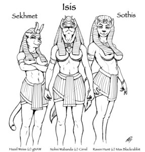 Rating: Questionable Score: 0 Tags: ankh anthro big_breasts black_and_white breasts canid canine canis cirrel clothed clothing cow_horns_crown crown deity digital_drawing_(artwork) digital_media_(artwork) e621 egyptian egyptian_clothing egyptian_headdress egyptian_mythology felid female golden_jackal group hazel_weiss headgear headwear isis_(mythology) jackal lion mammal middle_eastern_mythology monochrome mythology nemes_(clothing) nohni_wabanda pantherine radiant_crown raven_hunt sekhmet shendyt simple_background sothis tail uraeus white_background wolf User: bunchy7s