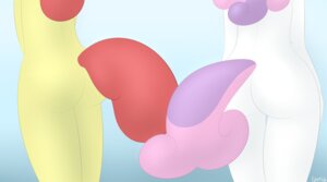 Rating: Questionable Score: 0 Tags: 2014 anthro anthrofied apple_bloom_(mlp) butt butt_shot curvy_figure digital_media_(artwork) duo e621 earth_pony equid equine female friendship_is_magic fur gradient_background hair hasbro hi_res horse lamiaaaa mammal multicolored_hair my_little_pony pink_hair pony purple_hair rear_view red_hair simple_background sweetie_belle_(mlp) two_tone_hair voluptuous white_body white_fur yellow_body yellow_fur young young_anthro User: bunchy7s