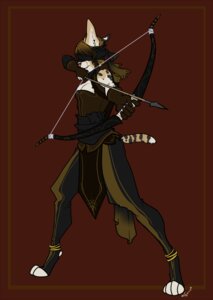 Rating: Safe Score: 0 Tags: anklet anthro archery arrow_(weapon) blind blindfold border bottomwear bow_(weapon) clothing disability e621 feet felid feline female footwear gloves hair handwear hi_res holding_object holding_weapon humanoid_pointy_ears inner_ear_fluff jewelry legwear loincloth mammal narcotic_sprinkles pants pointy_ears ranged_weapon red_background red_border serval simple_background socks solo toeless_(marking) toeless_footwear toeless_socks tuft weapon User: bunchy7s